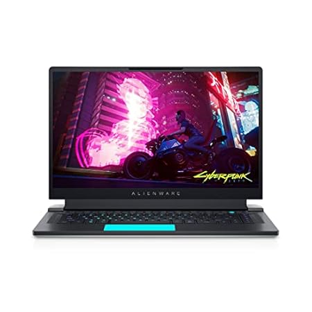 Dell Alienware x15 R1 Gaming Laptop, Intel Core i7-11800H Processor/ 16GB/ 1TB SSD/Win 11 + MSO'21/ NVIDIA RTX 3060 6GB/ 15.6" (39.62cm) FHD 300 nits 360Hz + Alien FX/Lunar Light/ 2.27kg
